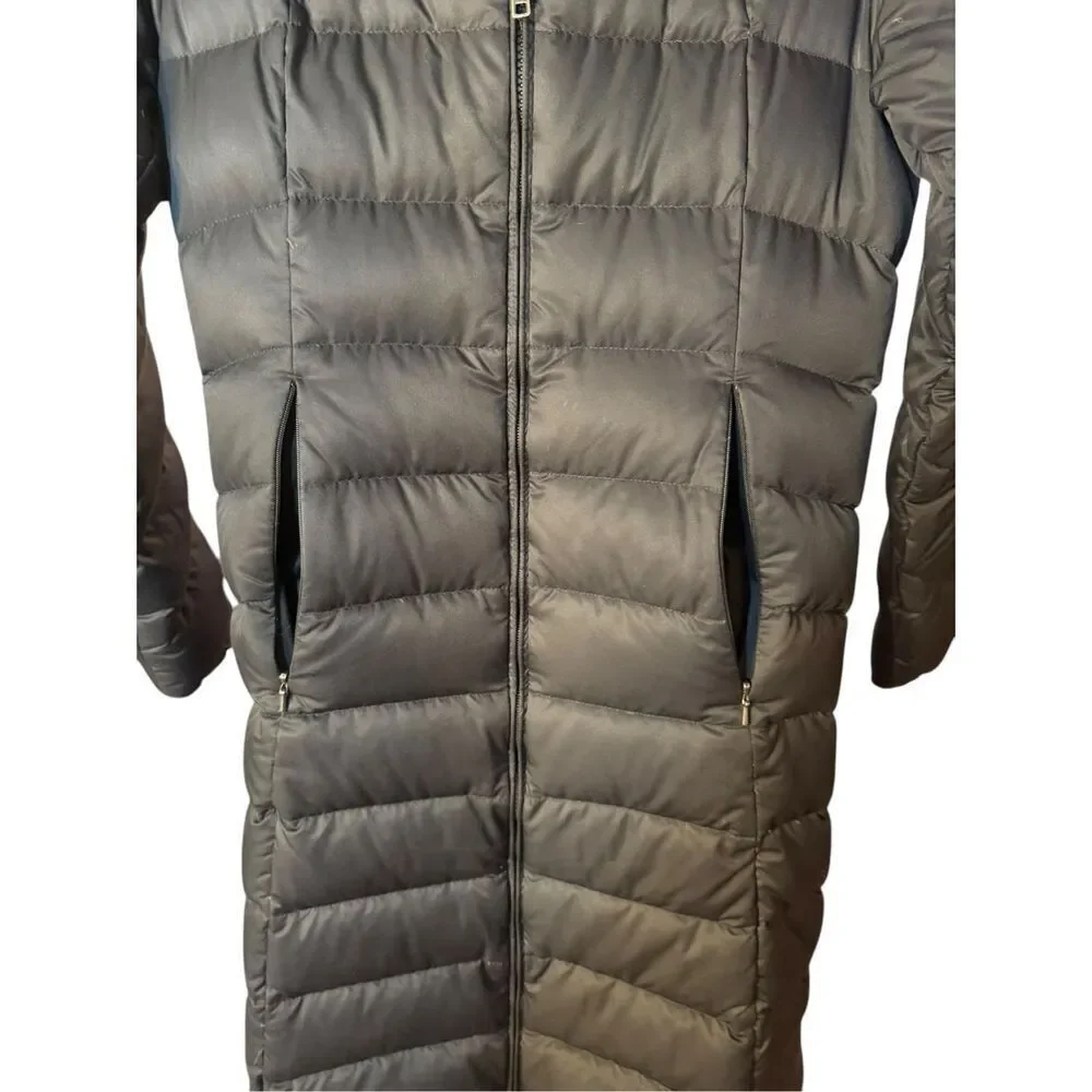 Patagonia Downtown Loft‎ Parka Black Goose Down Womens XS Puffer Coat